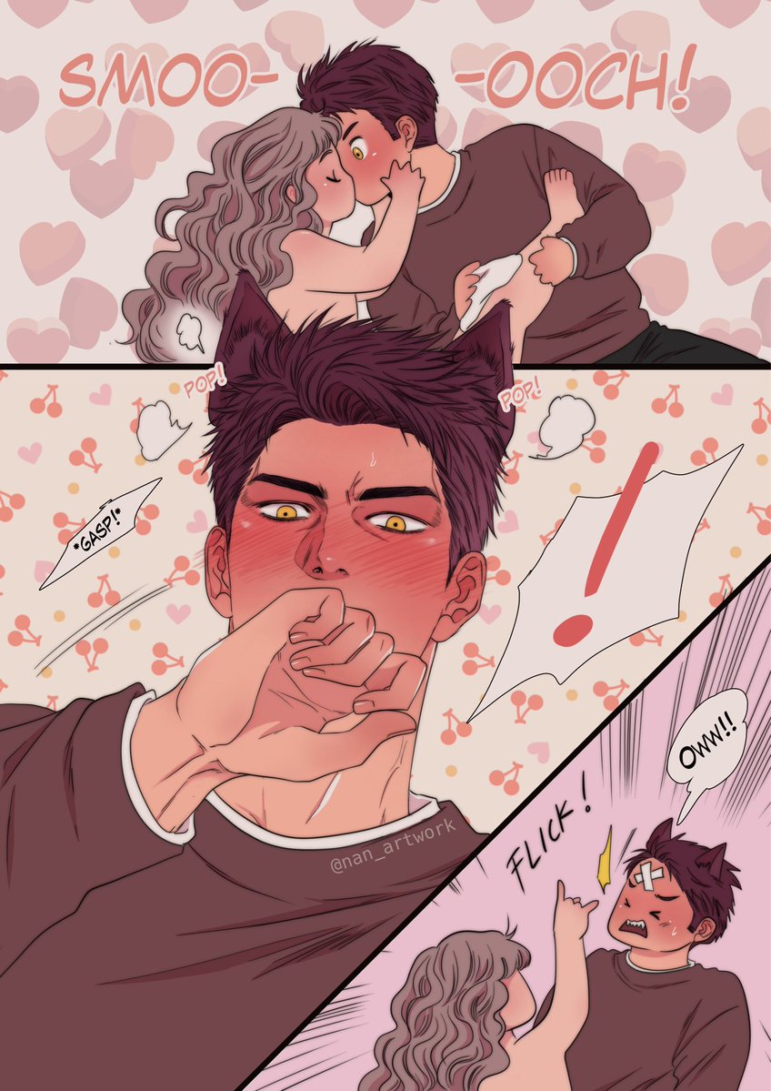 nan_artwork's tweet photo. (1/2) 🤗💝 Sweetness after the storm #valkoisloved https://t.co/yT4AGWGMdM
