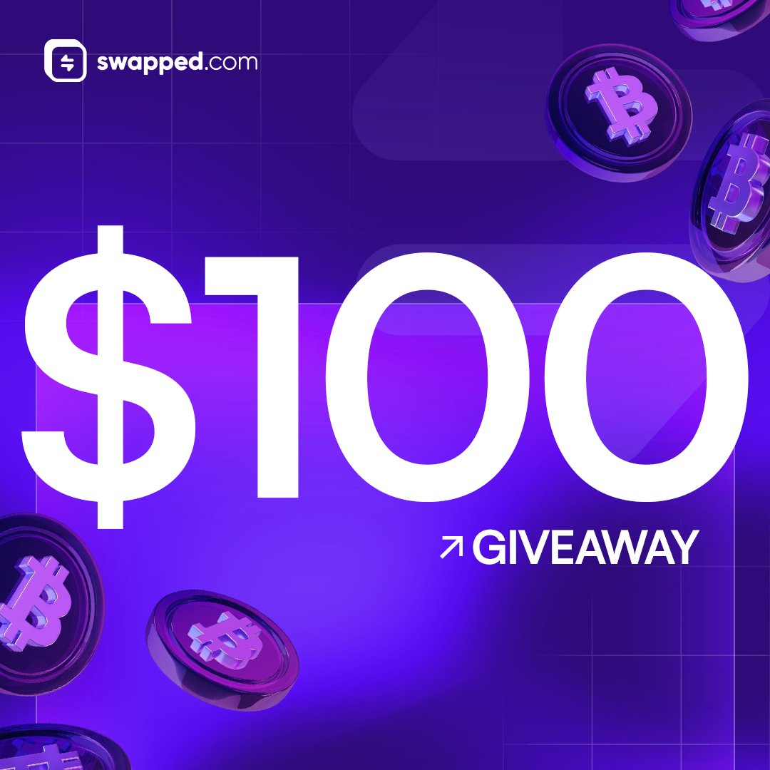 Soomzyy's tweet photo. 💰 $100 GIVEAWAY!

✅ Follow Me &amp; @swappedcom 
✅ Retweet
✅ Retweet Quoted Tweet

⏰ Rolling in 7 Days! https://t.co/fZjRLD3RRu