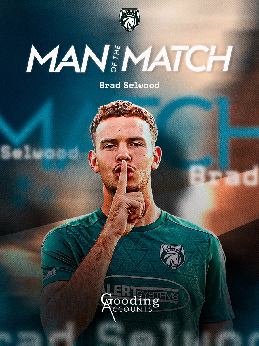 evoleze's tweet photo. Man of the Match graphic created for Westbury - Download this template for your non league sports club... LINK IN MY BIO TO DOWNLOAD https://t.co/euTWgxm2do