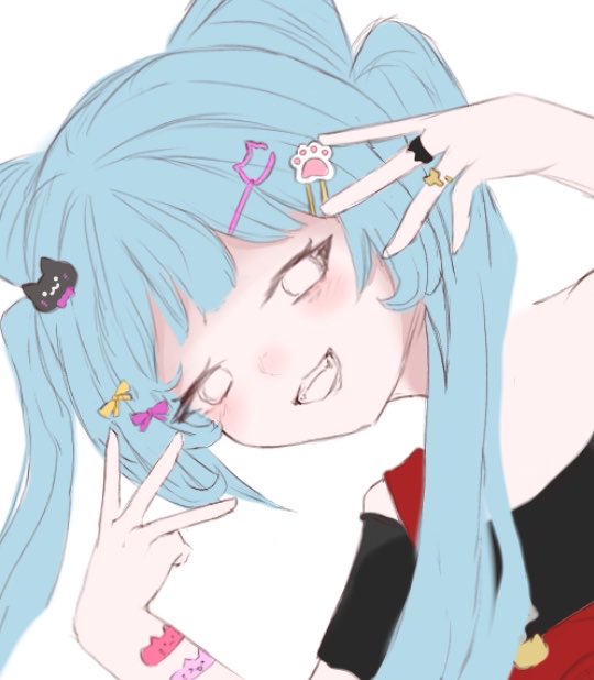 elnu95130's tweet photo. チーク塗るの楽しい https://t.co/5FGpcJyhpB