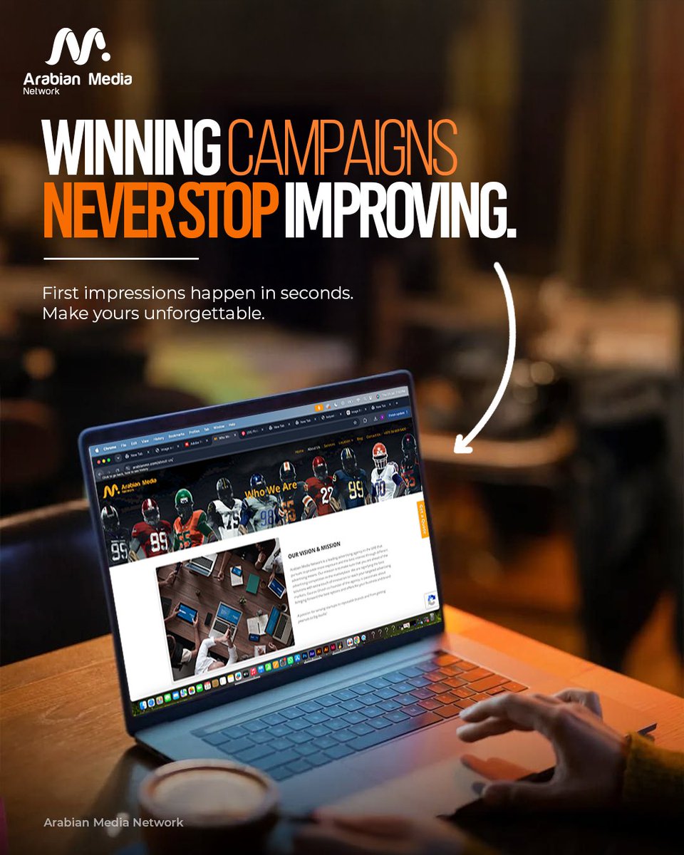 arabian_mn's tweet photo. Great campaigns aren't built once.They're improved every day.​
Because marketing isn't about getting itperfect  it's about getting better.​
Winning campaigns never stop improving.​
​
#DigitalMarketing#PerformanceMarketing#ArabianMediaNetwork https://t.co/seBsvtSJ34