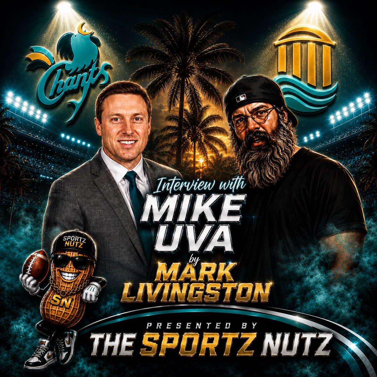 MarkSNMedia's tweet photo. A great interview with @Mike_Uva . Check us out at 7:30. Be ready Mike brcause since you’re in media I can’t go light lol.
@CoachSBeamer @GoCCUsports @CoastalFootball @247Gamecocks @GamecockCentral @TheBigSpurOn3 @TheSportzNutz 

https://t.co/dUksvUeVOv https://t.co/kdPyvBsm7i