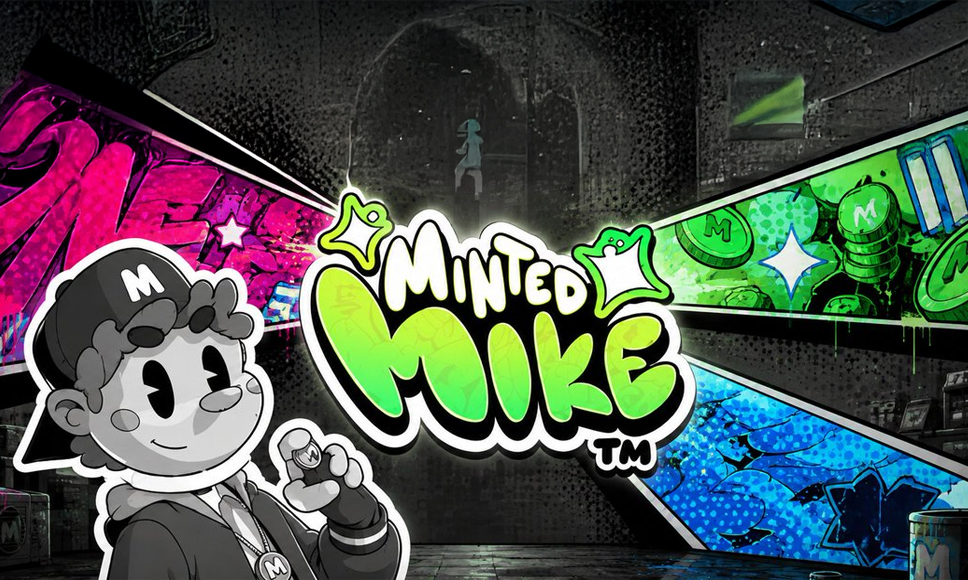 truffa_net's tweet photo. #MintedMike porta la street art nel mondo delle #slotonline 🎨 con il suo stile urban firmato #HacksawGaming. Scopri tutti i dettagli nell’articolo completo ⬇️ ⬇️  
https://t.co/aX9KOEl1X6 https://t.co/vBc0k4ioJK