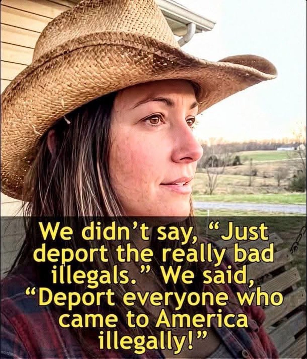Pixie1z's tweet photo. We said deport everyone who came to America illegally. https://t.co/JIckH4whKL