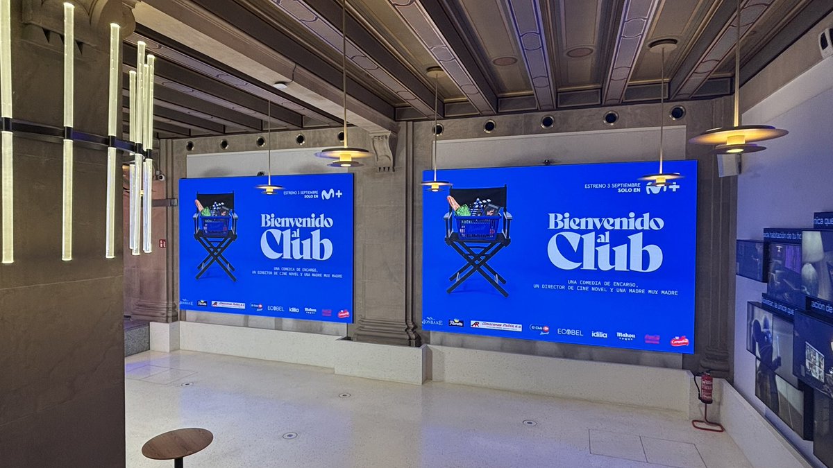 elpublicistacom's tweet photo. 💡 Hoy hemos estado en el estreno de ‘Bienvenido al Club’, de @CarrefourES y TBS
👉🏽 Un nuevo proyecto que mañana podremos desvelar en nuestra web y del que hoy hemos podido conocer algo más junto a sus responsables https://t.co/3xHuoY7DL6