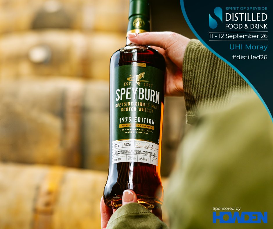 distilledscot's tweet photo. Speyburn are at #Distilled26 both days, on the exhibition floor and with a masterclass and a special pour.

Masterclass 13:00 Saturday, premium pour 18:00 Saturday, both featuring their oldest ever bottling, the Speyburn 50 Year Old.

Tickets: https://t.co/i6XC4jxQuw https://t.co/tISVDzJ3Ye