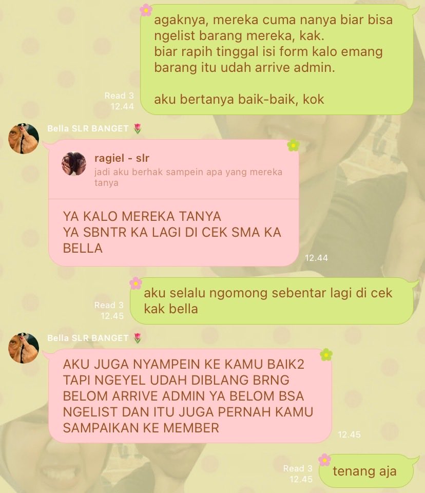 svxpisang's tweet photo. nyepelein tax numpuk, begitu ditanyain soal barang.... malah ngatain yang jajan (member)???
wow.....??? https://t.co/1kkrfmqxCT