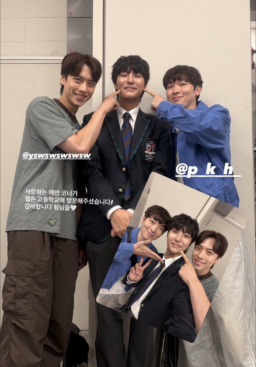 kanghyunhe's tweet photo. 초연 코너즈와 깡에반의 우정은 보통이 아니지 https://t.co/mUg5hACfrE