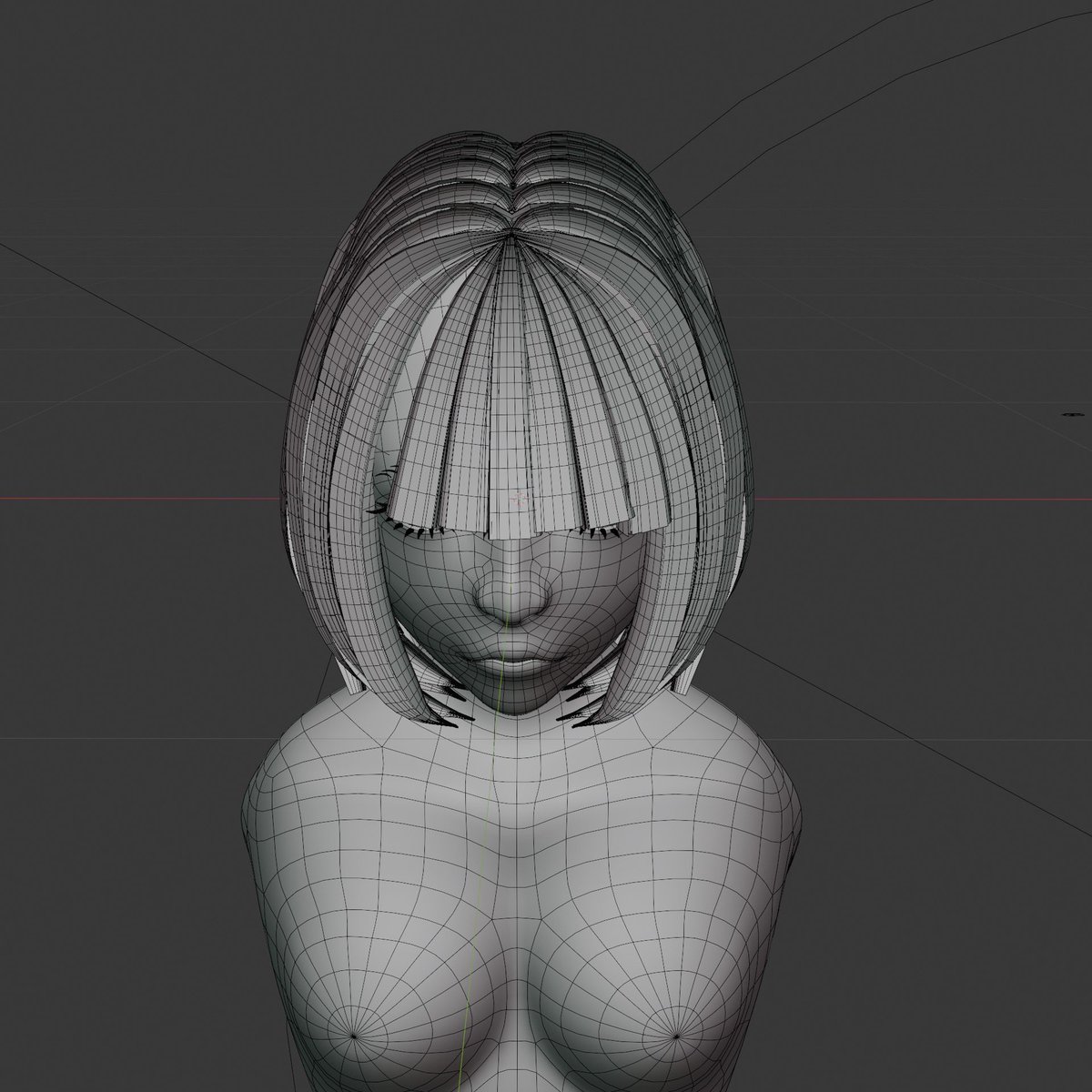 Kens0227's tweet photo. wip
blenderでキャラモデ。
髪の毛のリグとフェイスリグ入れて表情など動かせるようにします。
#blender https://t.co/RCOElQHrN5