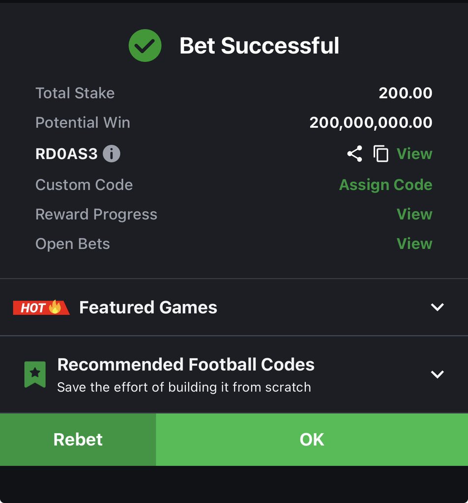 Cyberjoe19's tweet photo. WEEKEND LONGSHOT 🔥🔥🔥

1/2UP WIN ACCA - MNYCHH

OVERS ACCA - RD0AS3 https://t.co/FK94QvA5P3