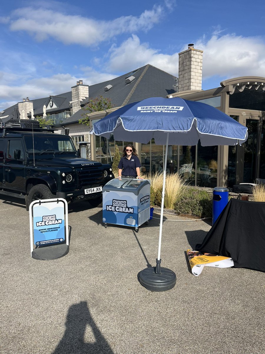 BeechdeanGroup's tweet photo. Some BTS of the @creatorsgolfcup with @eatsides 
It’s safe to say the ice cream went down a treat 🍦

#eatsides #creatorsgolf #sides #golf #icecream https://t.co/ffjCzjdtIA