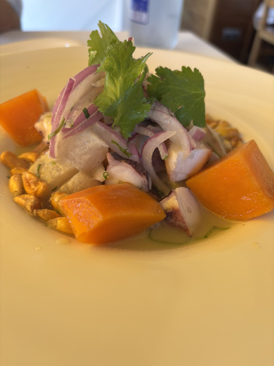 salsadechiles's tweet photo. La Marina, en Puerto de Vega, uno de mis fijos del verano asturiano. Muy buen producto y una carta de vinos muy mejorada. Hoy, salpicón de bonito, ceviche de pulpo y lubina, cocochas de merluza rebozadas y salmonetes. Con un Siluvio blanco. https://t.co/RMmMYVkUYw