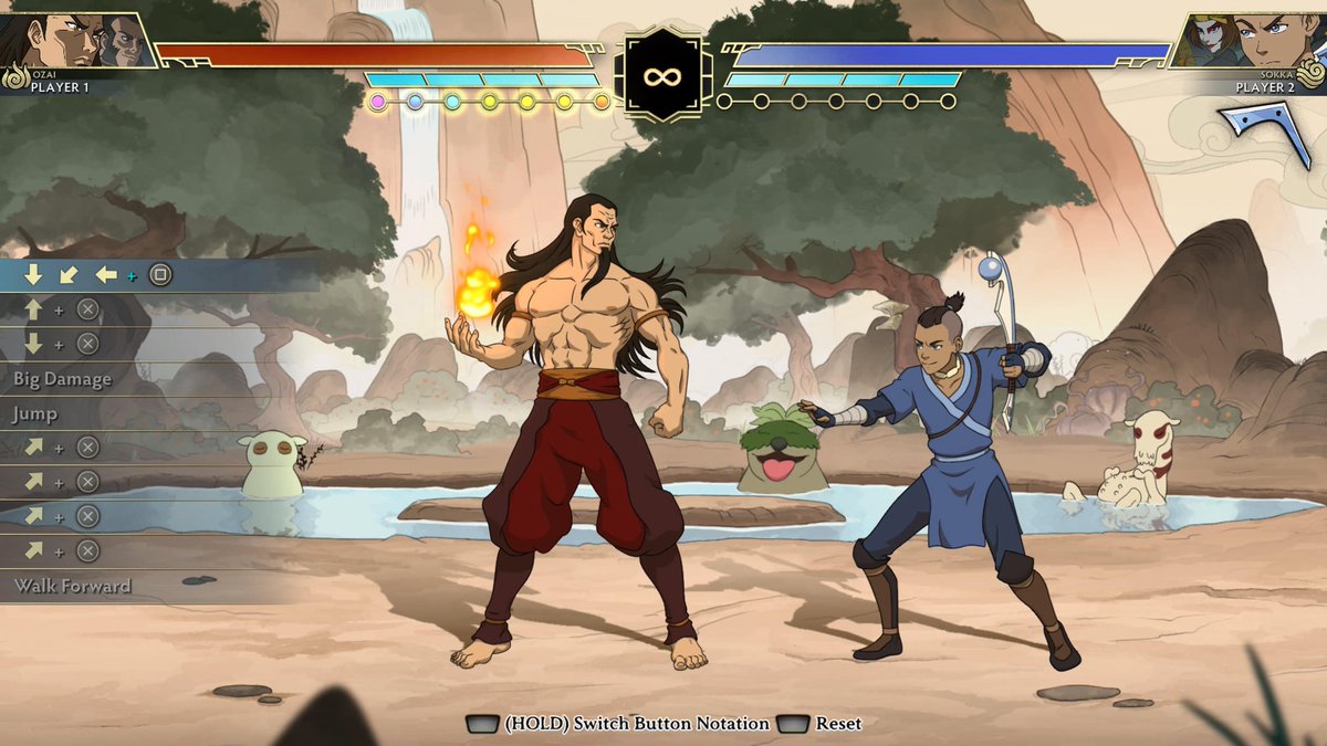 BPuma441's tweet photo. @avatar_fighters FYI the Ozai intermediate trial is super bugged https://t.co/fCwjURjzZL