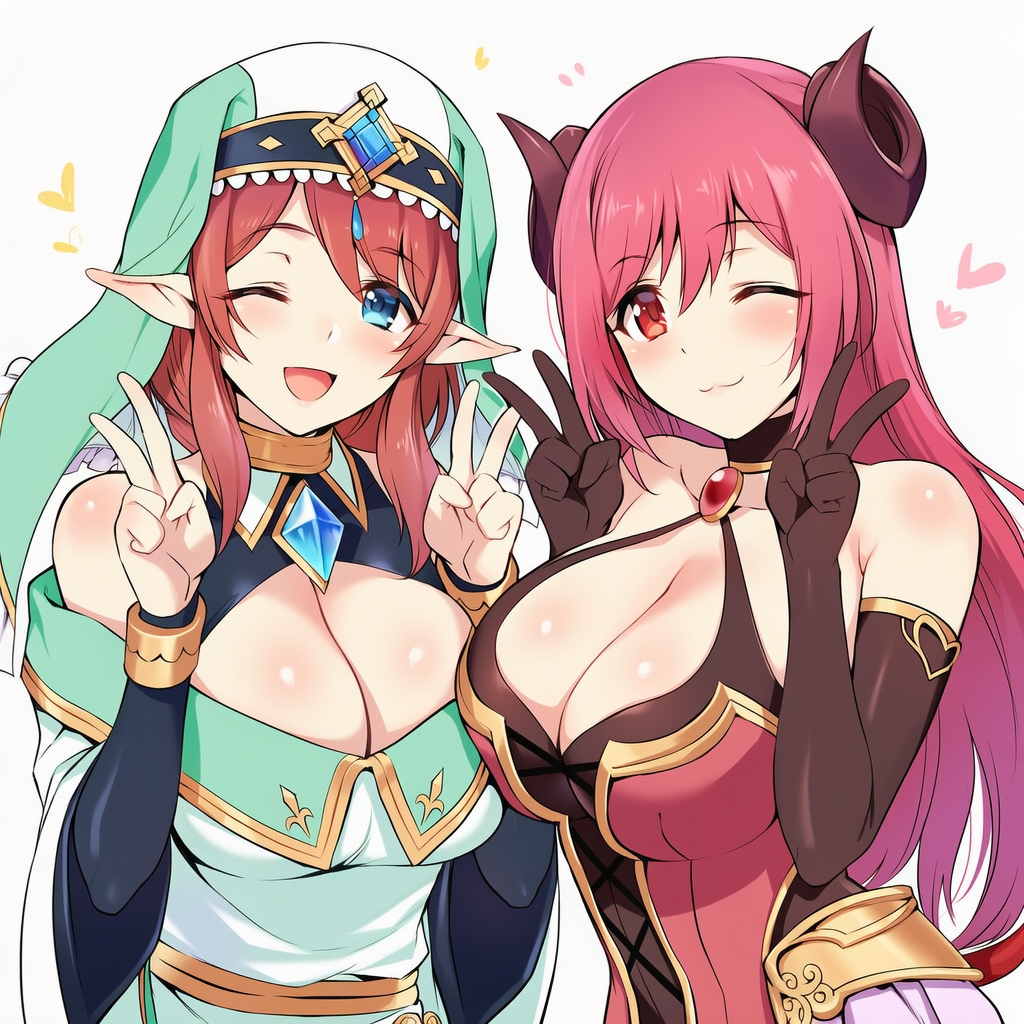 Gbfblack's tweet photo. ミサト (プリンセスコネクト!Re:Dive) / Misato_(Princess Connect! Re:Dive)
イオ (プリンセスコネクト!Re:Dive)  / Io (Princess Connect! Re:Dive)

#プリコネR https://t.co/yKJqBSsAQK