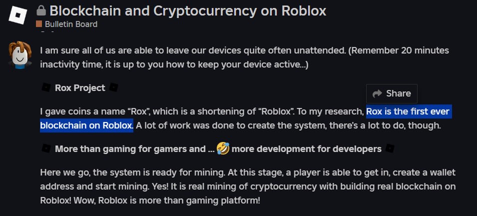 ottoinhere's tweet photo. @ponsdotfamily 0x253bde6afb2fa84033a22714ffc7759cfd6c5509

$ROX was the first blockchain ever built inside Roblox back in 2019

now it finally has the perfect pair with $RBLX https://t.co/sjh6VtZ3XI