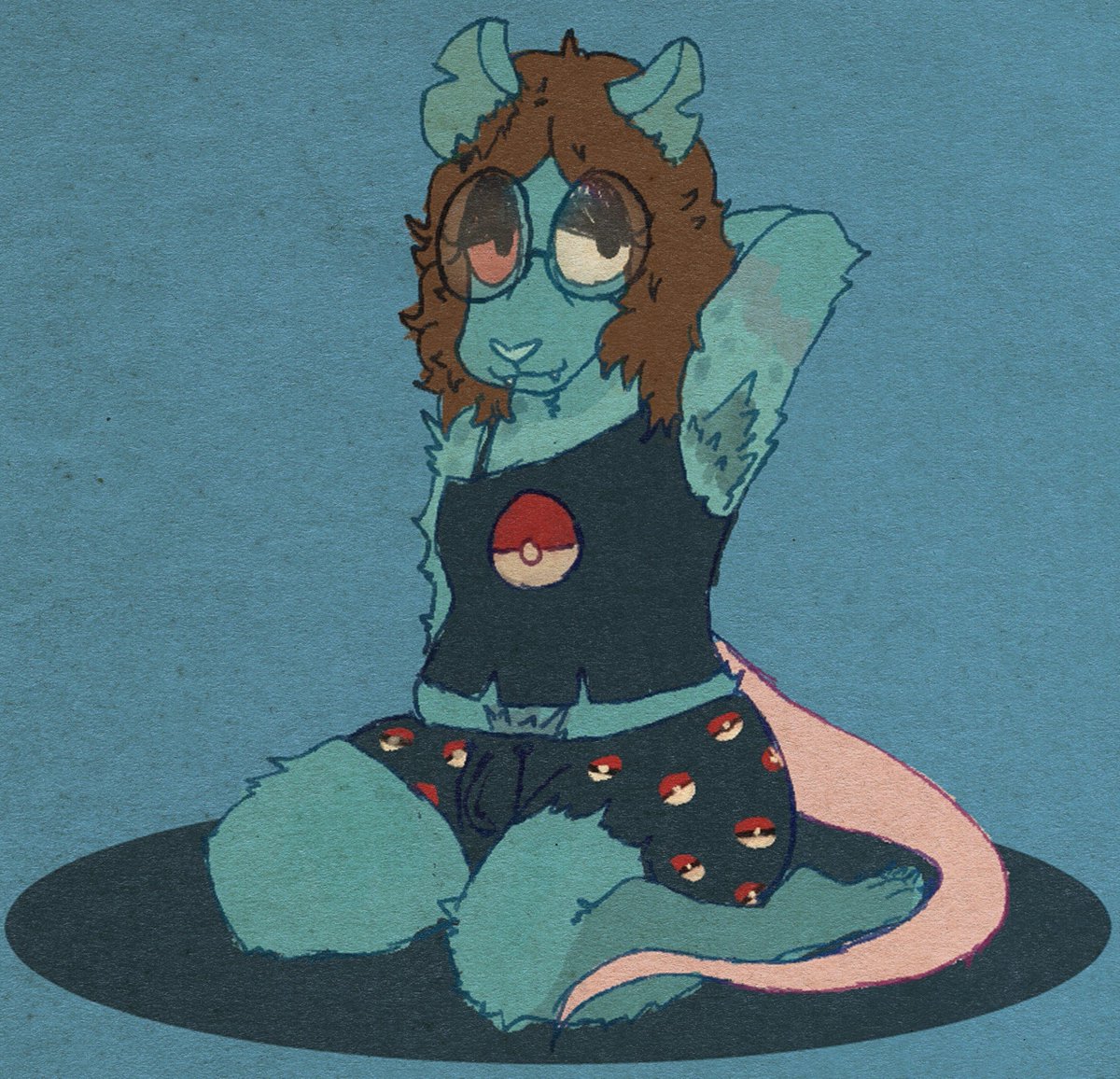 ovejacansada's tweet photo. Possum in pajamas https://t.co/6sD2QxtLyN
