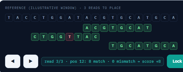 drdoubleb's tweet photo. Claude made me an interactive NGS tutorial website where you can go from a cell to a mutation- https://t.co/tIpBzfZOhe  #pathologists #education #ngs https://t.co/AKRK4olQHt