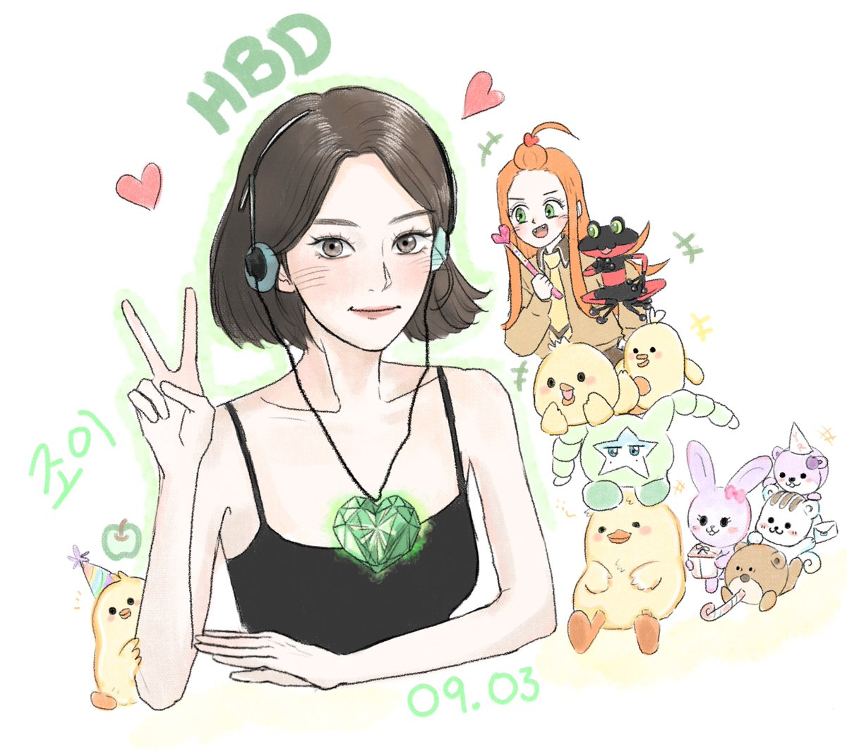 rvirusg's tweet photo. 공주님 생일축하합니당 🤍🐥💚

#바람결을_타는_파도같은_조이생일
#HelloToJoys30s
#HappyJoyDay https://t.co/ge10aBEVQl