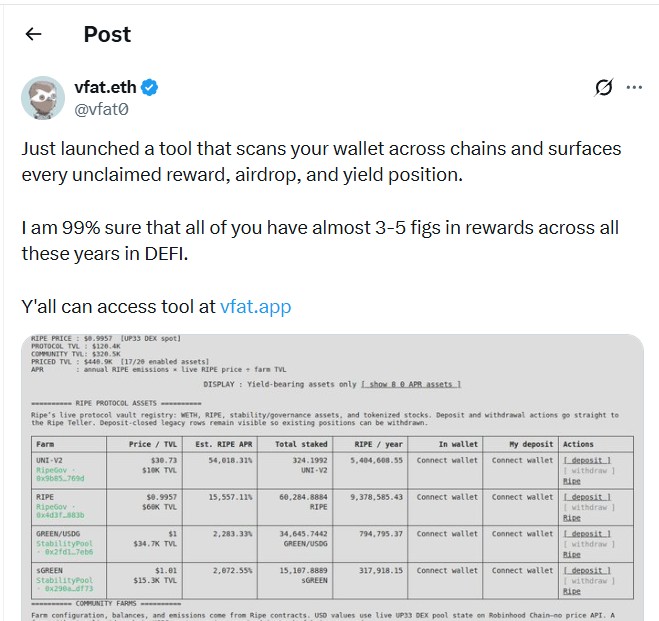 Mc9Lisa's tweet photo. Bro how this dude afford to buy OG domains like https://t.co/ojt29uOWtD when this scan is free XD

VFAT is your friend right? How can I tip him for this tool‌‍​‌‌⁠⁠⁠‌ https://t.co/tiQauxi3PC