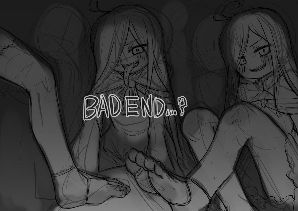 yuzu_gin's tweet photo. BAD END… https://t.co/4dcreqBvqJ