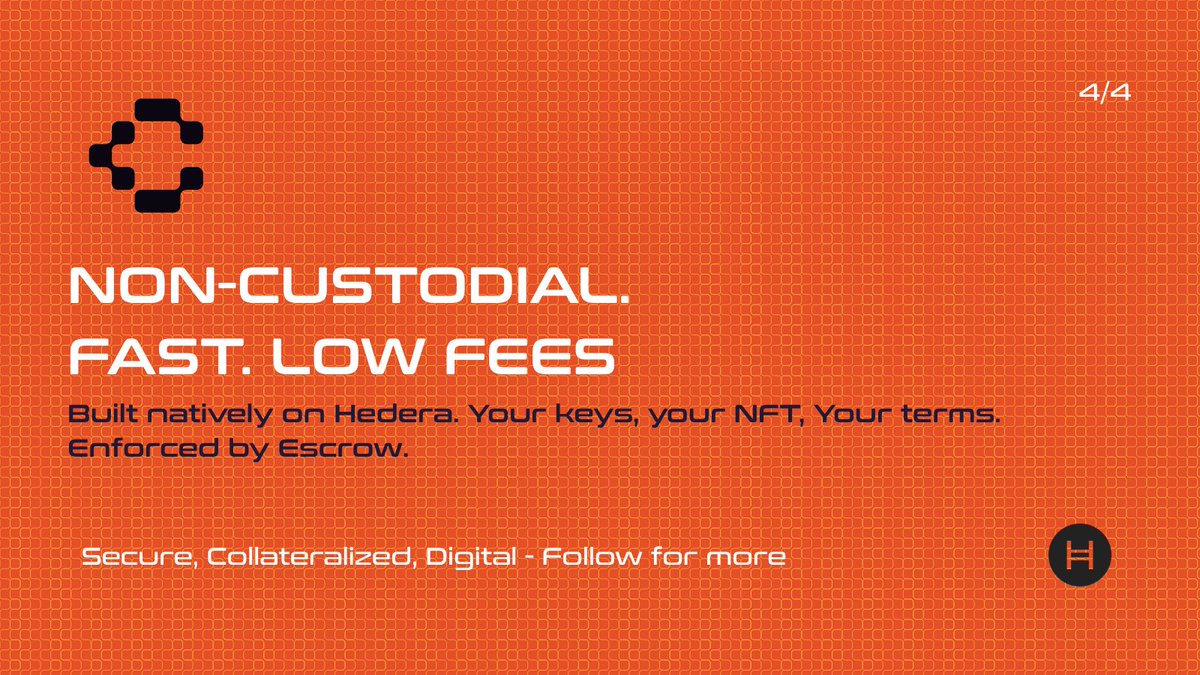 collafinance's tweet photo. Built on Hedera and HCS native 

No smart contracts

4/4 https://t.co/EfgG54Sm3Y
