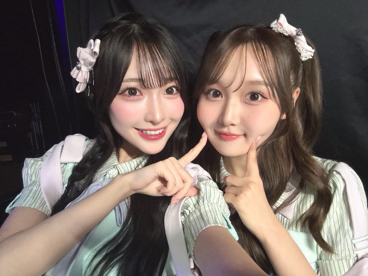 yamada_momoka__'s tweet photo. #ニアジョイ全国ツアー2026 埼玉〜！
ありがとうございました( ⸝⸝⸝ᵒ̴̶̷ωᵒ̴̶̷⸝⸝⸝)✨️

りこ、このあおかえり〜〜！！
コーレスも楽しかったね😻😻🫶🏻

そして新衣装、超超かわいいでしょ！？？
また今度載せるね🥺💖

平日なのに駆けつけてくれて、アツアツな時間をありがとう！！♡ https://t.co/dHpKeRuVY5