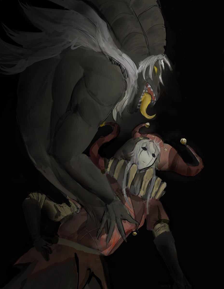 ELELLEPP's tweet photo. #tfc #thefreakcircus #pierrot #art #digitalartㅤㅤㅤㅤ https://t.co/2o9ujYJPmr