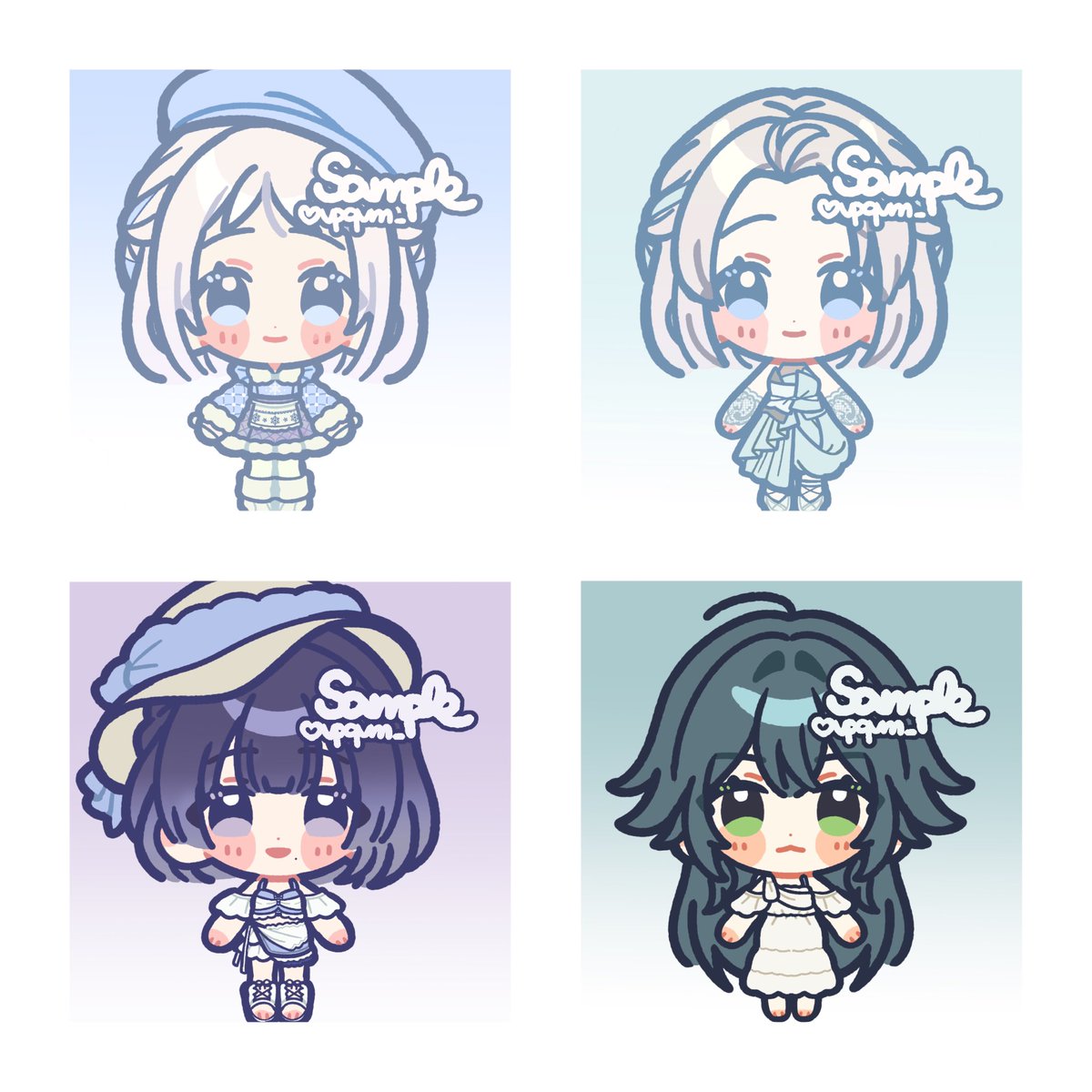 vpqvm_'s tweet photo. デフォルメイラストを描かせてくれる方、募集してます🙇

⬛︎募集：3名(1名1キャラ)
⬛︎締切：人が集まるまで
⬛︎参加条件：RP

⚠︎注意事項⚠︎
・リテイク.ポーズ指定×
・サンプルに使用します

1,500円~でご依頼も募集中です⬇️
#無償企画　#イラスト企画　#アイコン企画
#夢絵企画　#無償夢絵 https://t.co/WkgFlAI79p