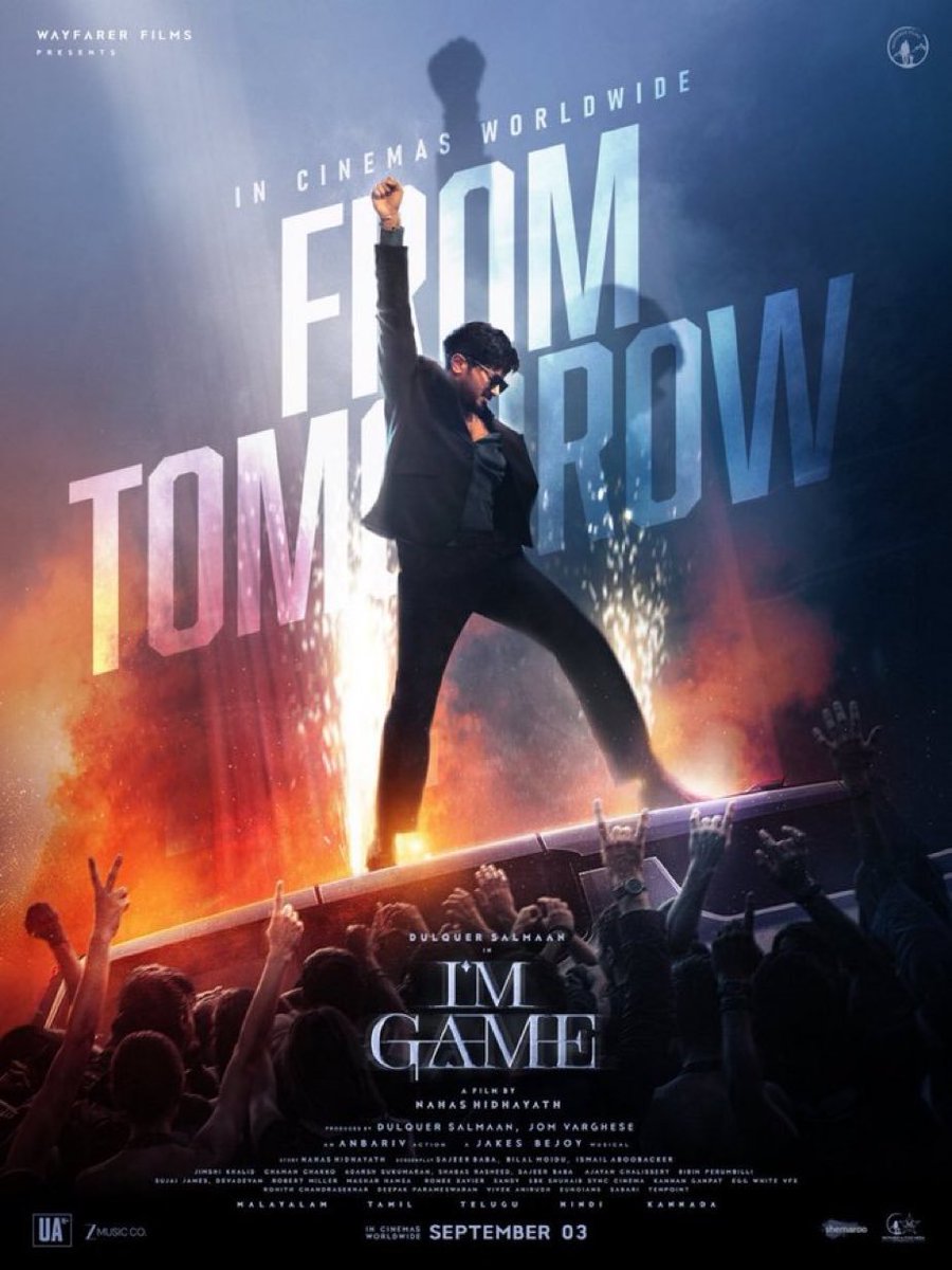MalluCasting's tweet photo. Finally A DQ film coming tomorrow without Proper Promotion, Good charting, Low Hype - 
If Its Positive Review then lets see Boxoffice thoofaan.. ✌️
#imgame #dulquersalman https://t.co/Xqn0PcRb7e