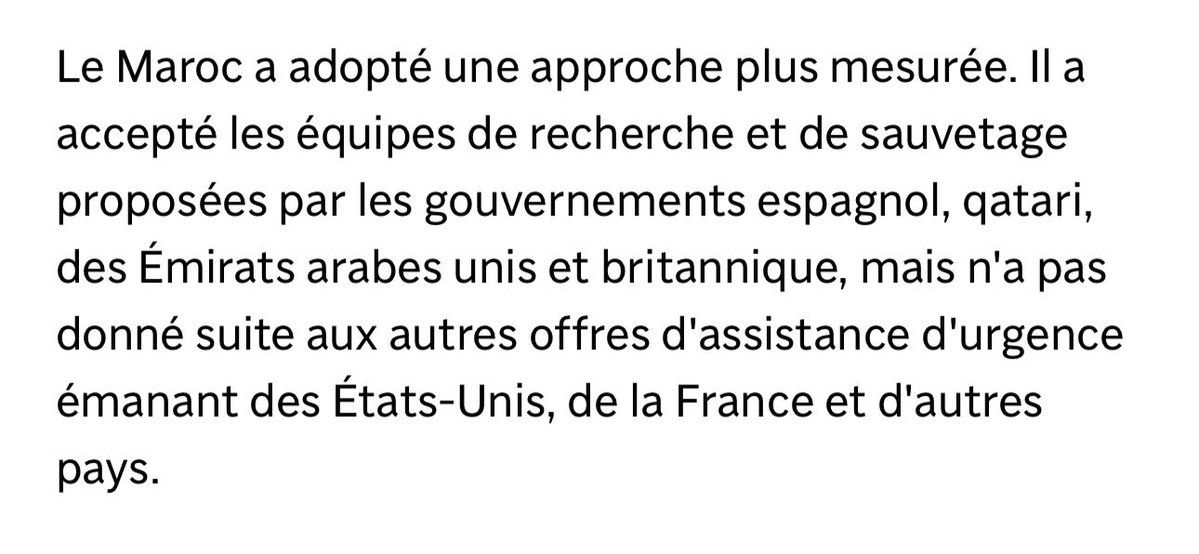 garling933's tweet photo. @_JaxTelller @mustapha264631 Payer le prix fort de rien du tout, c’était pour des raisons logistiques alors que vous n’acceptez aucune aide car l’état veut préserver son image . De plus on avait proposer de l’aide pour les feux meurtrier de 2021 bien avant le séisme . https://t.co/nuXyx50EC7