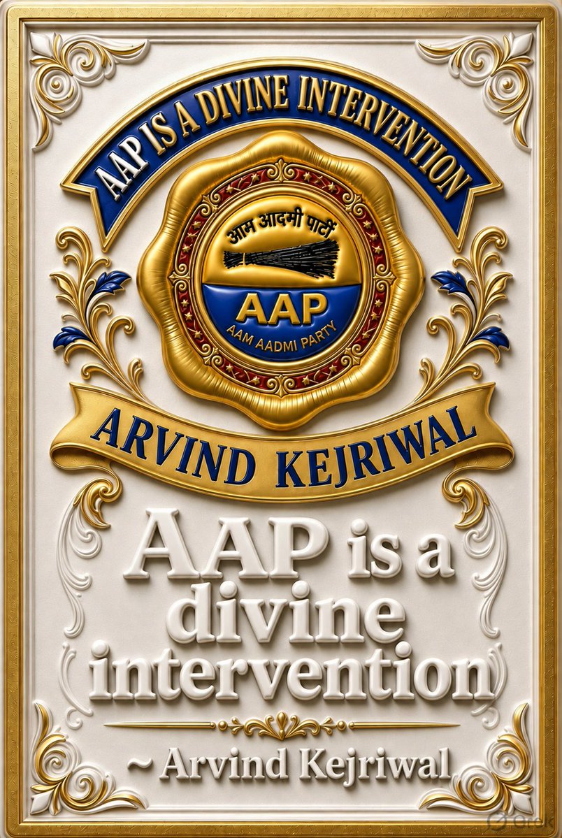 RameshManglani's tweet photo. AAP is a divine intervention.
AAP एक दैवीय हस्तक्षेप है।
~ श्री अरविंद केजरीवाल
@ArvindKejriwal #AAP
अरविंद केजरीवाल #ArvindKejriwal
#DivineIntervention https://t.co/h0Bf0ygZSr