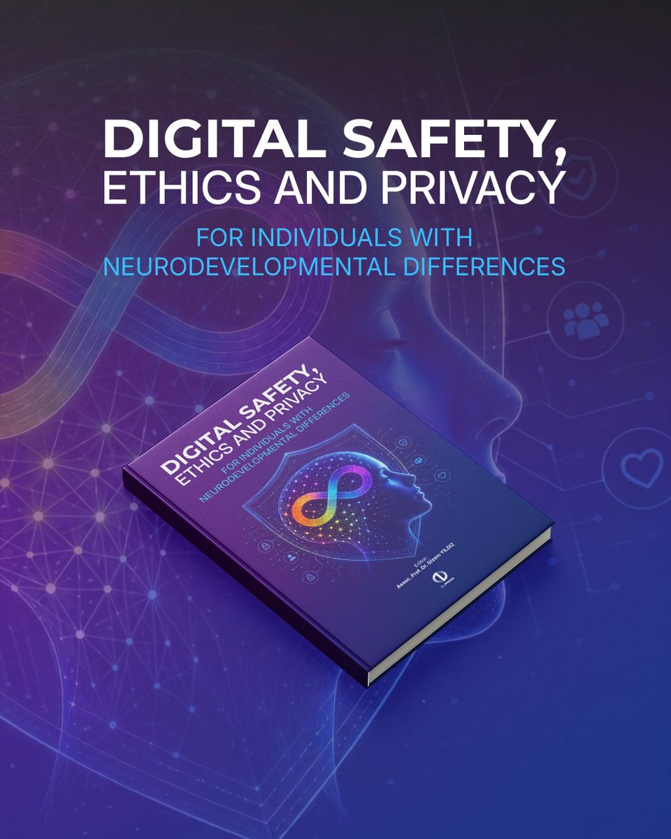 AUPressOfficial's tweet photo. Dijital dünya herkes için aynı derecede güvenli mi? 🧩💻

"Digital Safety, Ethics and Privacy for Individuals with Neurodevelopmental Differences" açık erişimde 🔗 https://t.co/YeGXoIeHnb

@gizmovski
@Adiguzel_Yusuf
@Anadolu_Univ

#DijitalGüvenlik #DijitalErişilebilirlik #AUPress https://t.co/HwTla7ljvm