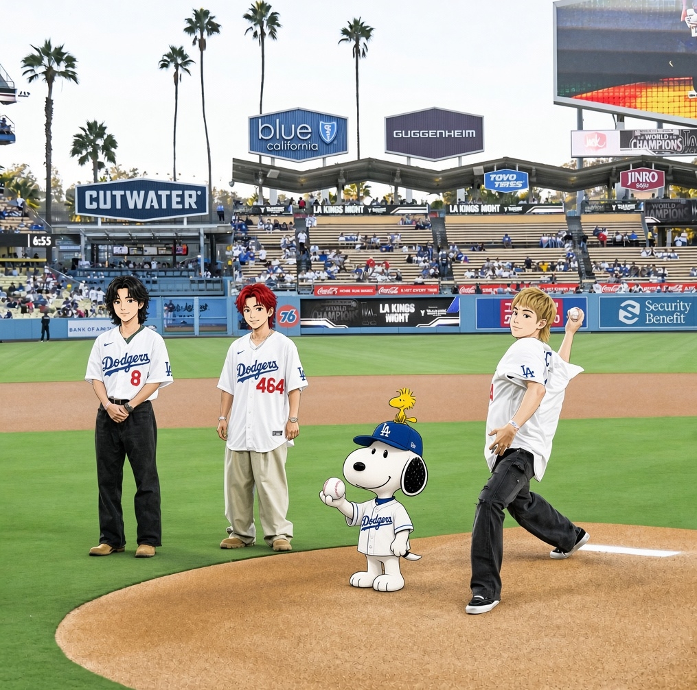 ParodySnoopy's tweet photo. 大好きなᔆᐢᵒᵒᵖᵞ (･´`(●)
Snoopy × Number_i
First Pitch   #Number_i #Number_i_Dodgers #FirstPitch #Snoopy https://t.co/UGR7yIktYK