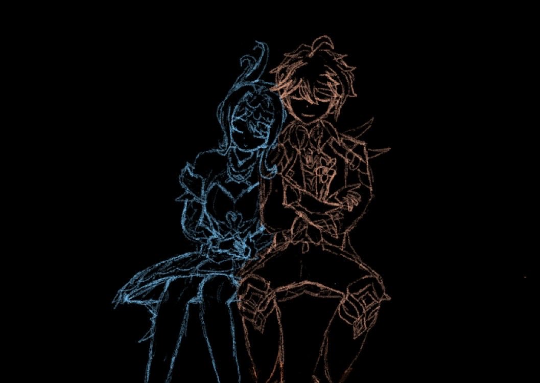 nboonv's tweet photo. Overworked couple

#Aedette #Genshin https://t.co/DLTEWzWNKs