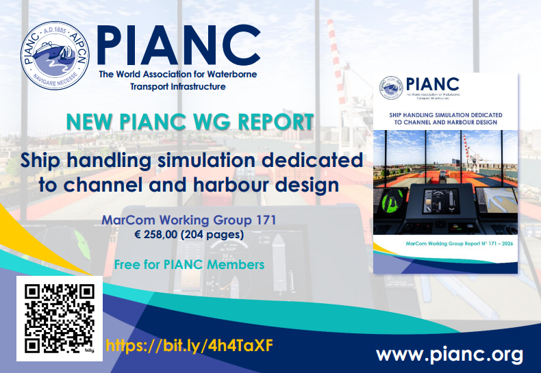 PIANC1's tweet photo. 📚A new PIANC publication has been published!   📷Download your free copy as a PIANC member or purchase your copy in the PIANC webshop at https://t.co/Xq6gLmOWq8.  #pianc #wgreports #marcom https://t.co/arDayfnZj7