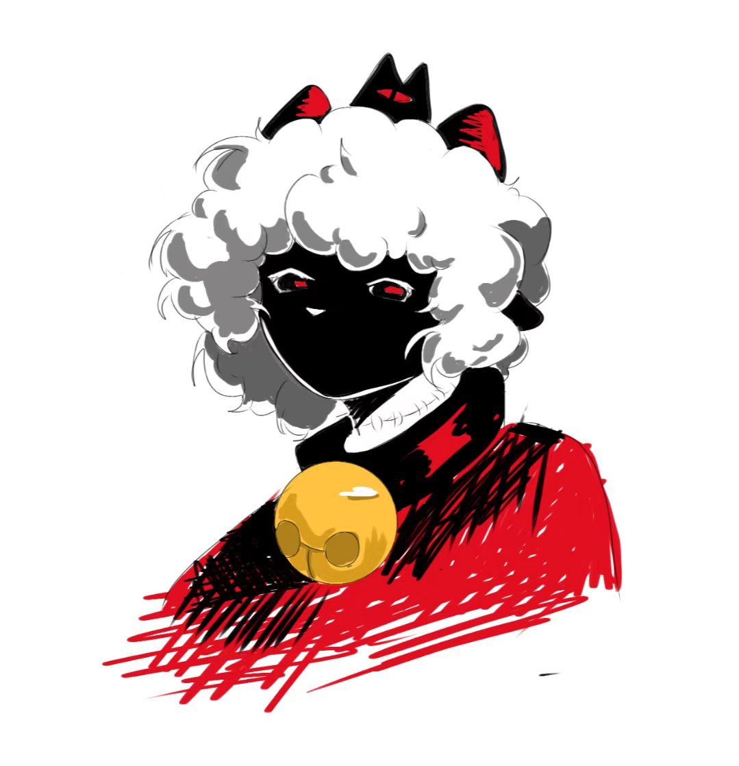 potatosye's tweet photo. 鬼
看起来如同鬼一样的教主
#cultofthelamb #cultofthelambfanart https://t.co/7sdzYFrrci