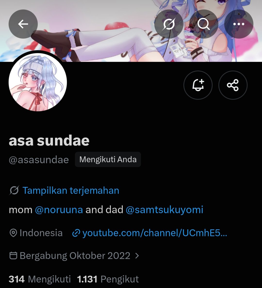 Carol_Ae9's tweet photo. H-hai kakak-kakak
S-salam kenal👉👈 https://t.co/6TMtfTf0SW