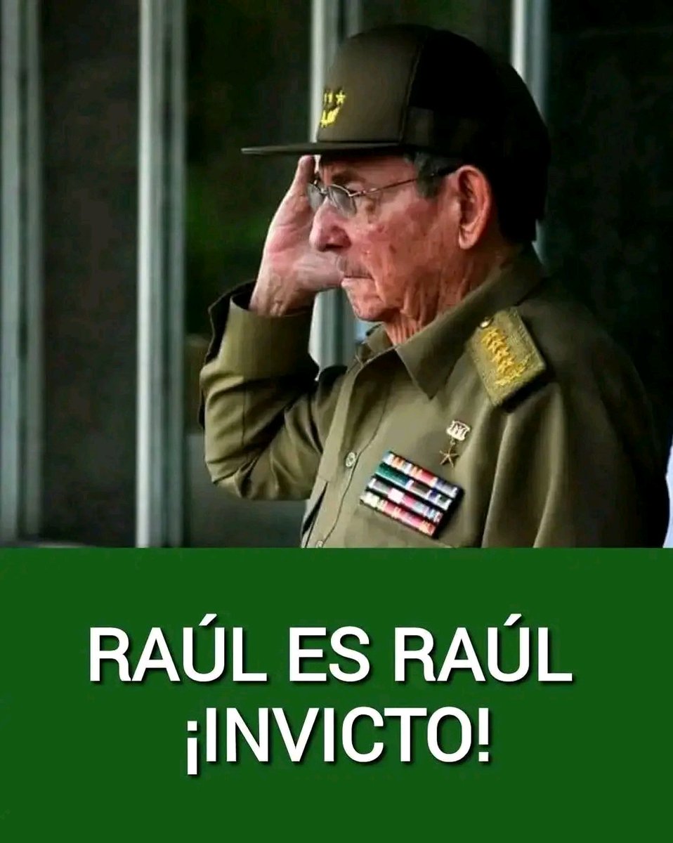 Pablo0100720141's tweet photo. 🗣Raúl no morirá porque lo pidan los buitres; morirá cuando la vida lo disponga, no cuando lo anhele el enemigo. 
#RaúlEsRaúl
#RaúlInvicto 
#ConElPiéEnElEstribo
#IntentenDerrotarlo
#NoSeránEllosQuiénDecida
#LegadoQueResiste
#LaVictoriaQueNoVerán https://t.co/iDqlD3qle6