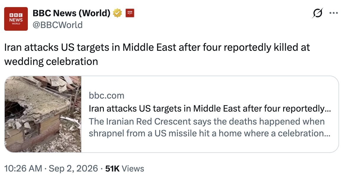 newscord_org's tweet photo. Propaganda is when your ally kills four people at a wedding, including a child, but you call it "attacking targets". https://t.co/GfTYTXHuUZ