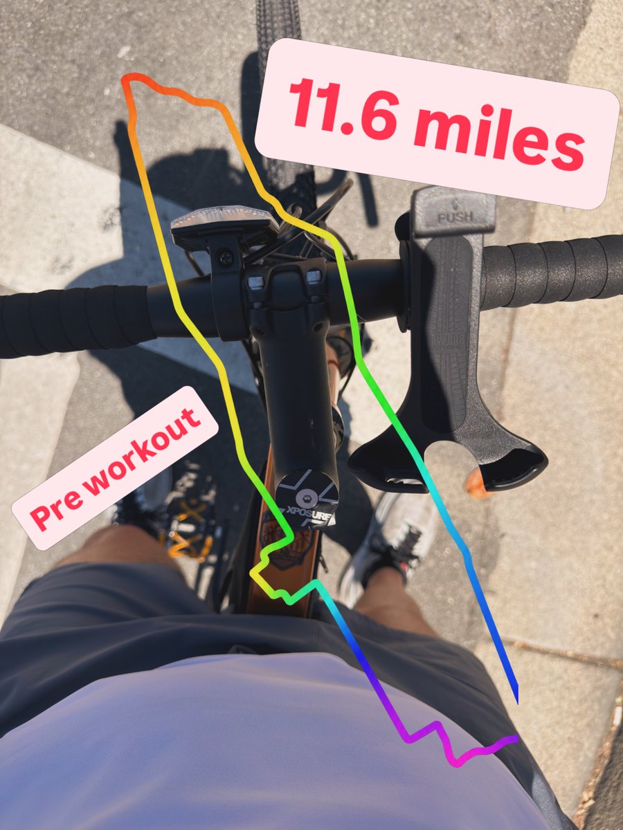 EstherAshbw5's tweet photo. Pre-workout on my new bike! https://t.co/e8ELetZDXI