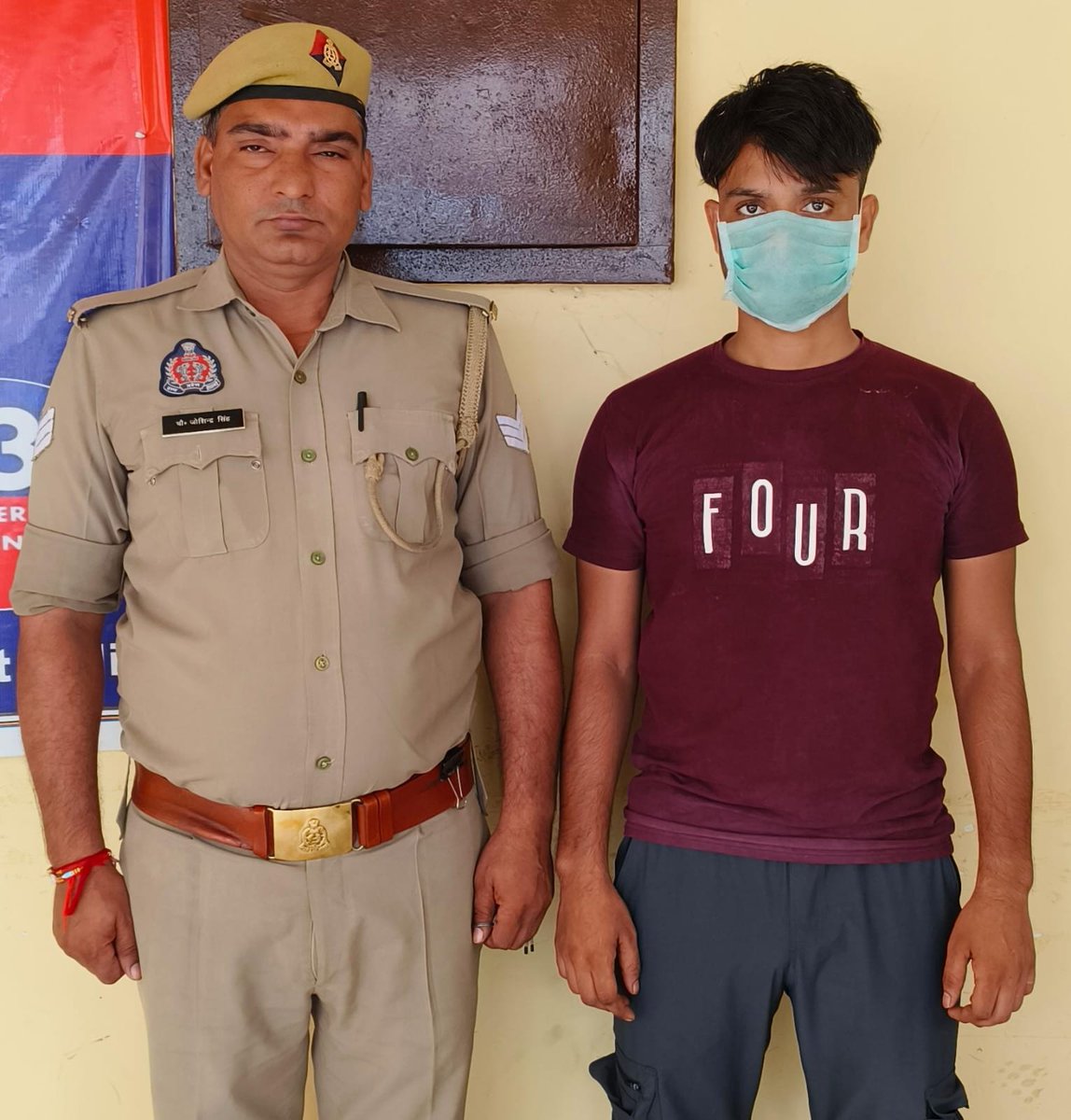 baghpatpolice's tweet photo. #baghpatpolice
थाना दोघट पुलिस ने थाने के मु0अ0स0 284/26 धारा 87/64(1)/115(2)/78 बीएनएस में वांछित 01 अभियुक्त को किया गिरफ्तार।
#UPPolice https://t.co/aMQDMsq7dj