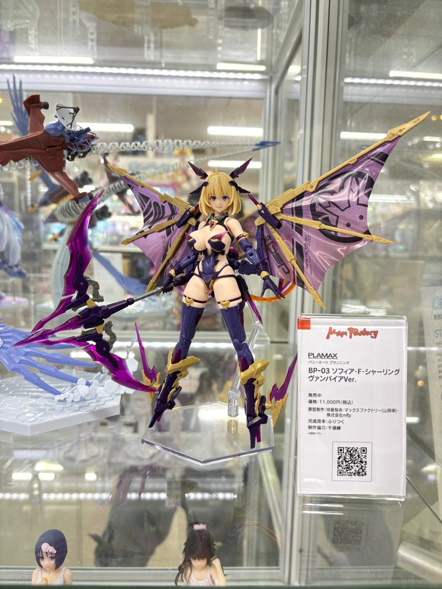 gsc_sales's tweet photo. ✨展示情報 その2✨

#あみあみ秋葉原ラジオ会館店 にて
現在予約受付中の商品の彩色見本と、発売中の
商品サンプルも展示中です！

秋葉原へお立ち寄りの際はぜひご覧ください😊
ご予約、ご購入はぜひ あみあみ で！

#maxfactory
#Phat
#グッスマ https://t.co/GcTseGPeRF