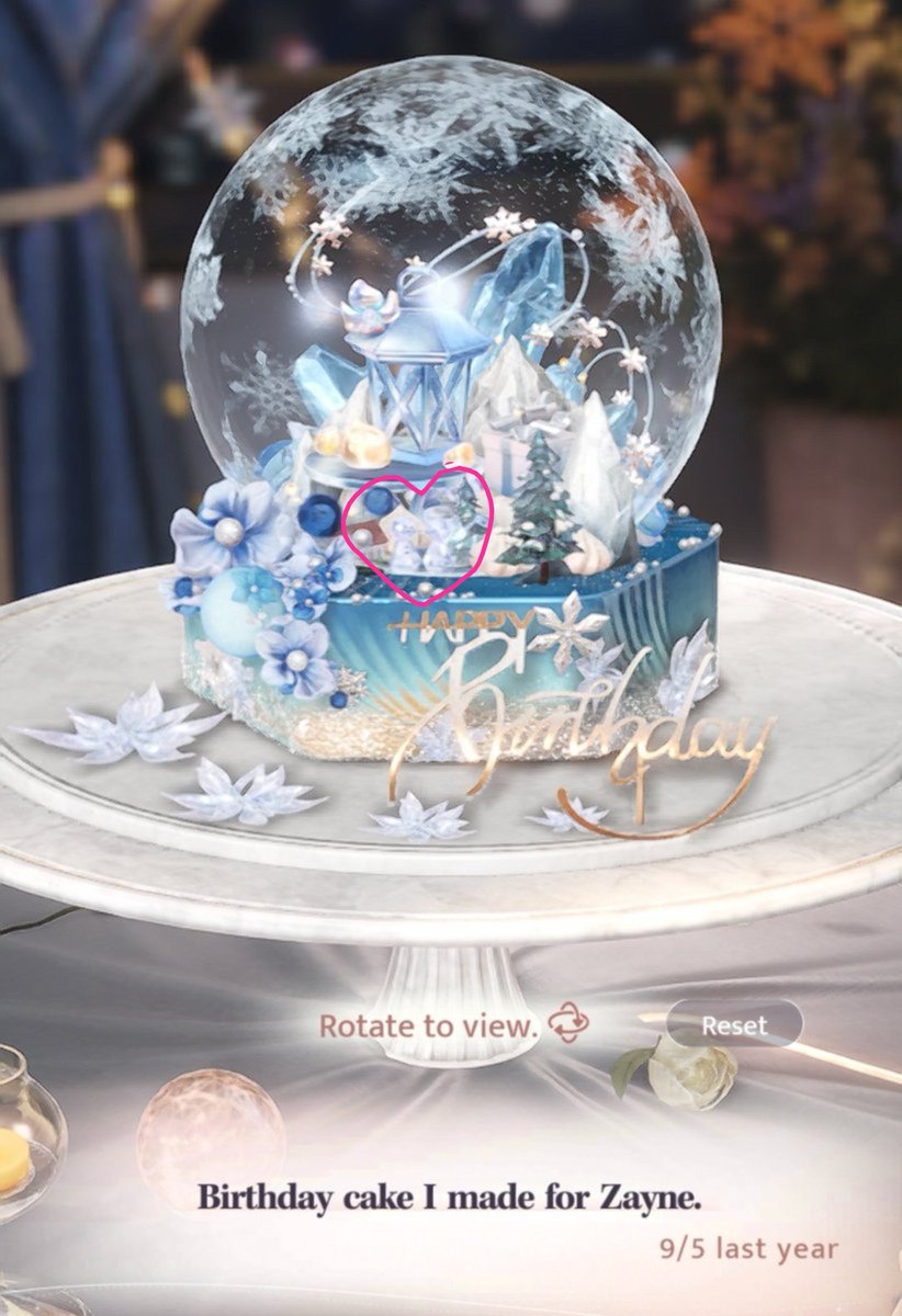 Faz_aaaa's tweet photo. Last year Birthday Cake 🎂❄️
*The lil couple was Zayne and Faez*
#Faz_A #FayeZ #Zayne #Zaynetember https://t.co/prfvuPuOmH