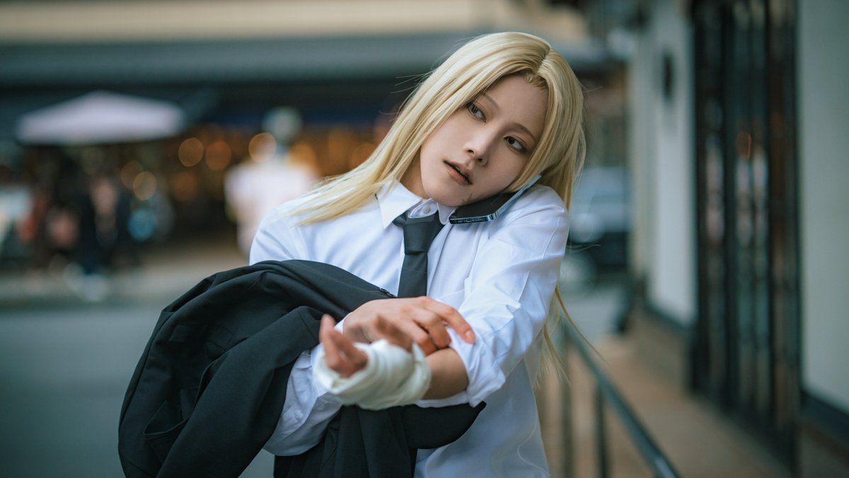 Hek1_hk's tweet photo. あとでかけ直すわ

SAKAMOTO DAYS /神々廻＆南雲
photo:しき(@52412_tsva )
⚠Cosplay https://t.co/YWgYQ5hd4X