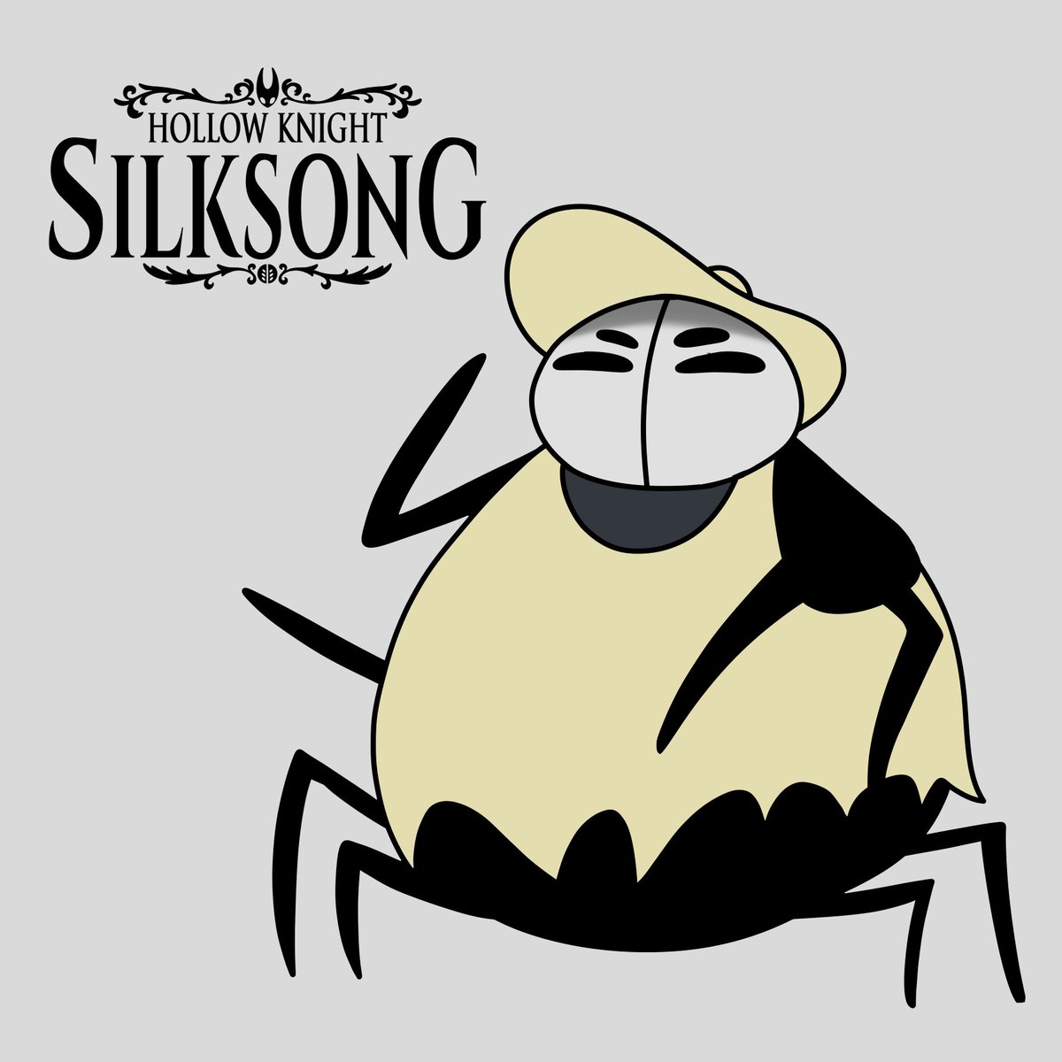 HectorCollect's tweet photo. #Styletember Day 2: Hollow Knight: Silksong
Feat. Truffles
Obvious reference but hey, I wanted to use my fat bug spider for the prompt and there weren't a lot of fat bugs in silksong with similar figure :p https://t.co/ninxfKogZz