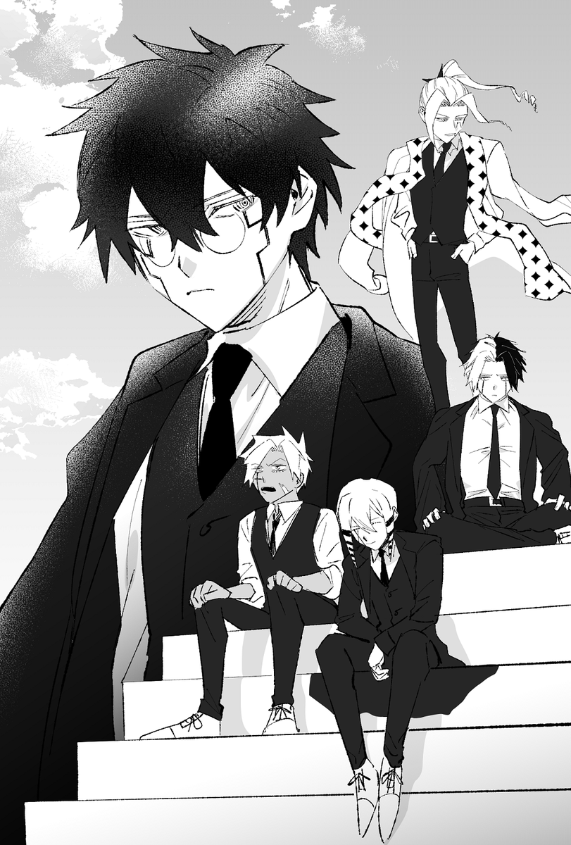 lq87269's tweet photo. デッカいオさんが描きたかっただけ https://t.co/VmVhTwMrvi