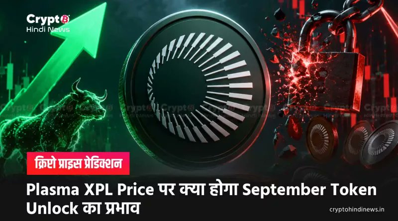 crypto_hi_news's tweet photo. 🚨 Plasma (XPL) पर सितंबर में बड़ा खतरा! Token Unlock से आएगा Price Pressure?
Plasma (XPL) फिलहाल करीब ₹7.91 पर ट्रेड कर रहा है और पिछले 24 घंटे में हल्की तेजी दिखी है। 📈
Read More - https://t.co/x43y0yRRPp
#Plasma #XPL #Token #CryptoNews #Update https://t.co/itPgg6Xeyn