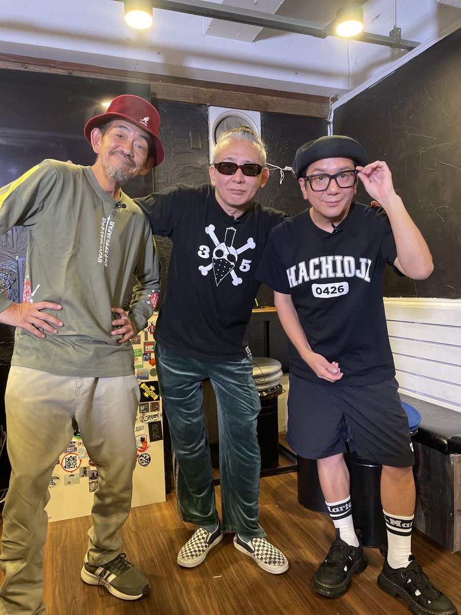 GERUC3's tweet photo. このメンバーで収録したぜ！
続報は、少し待て‼️
#crazya 
#little 
#還暦少年
#チッタ還暦1012 https://t.co/AXDWm1hZ4J