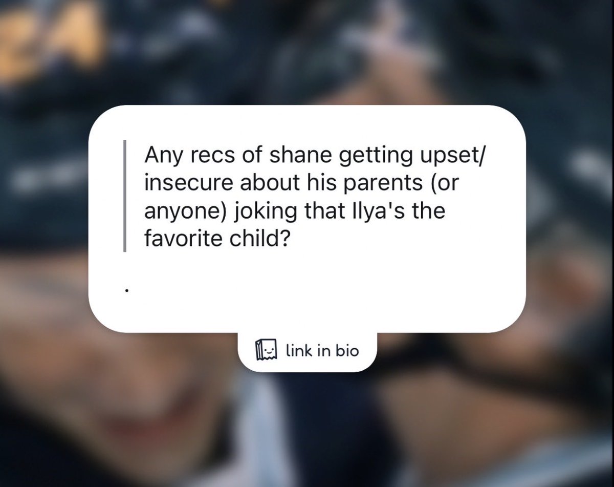 Hollanov_Fics's tweet photo. 🚨FIC SEARCH
🏷️ insecure!shane, emotional hurt, favorite son jokes https://t.co/BUBuox08Mc