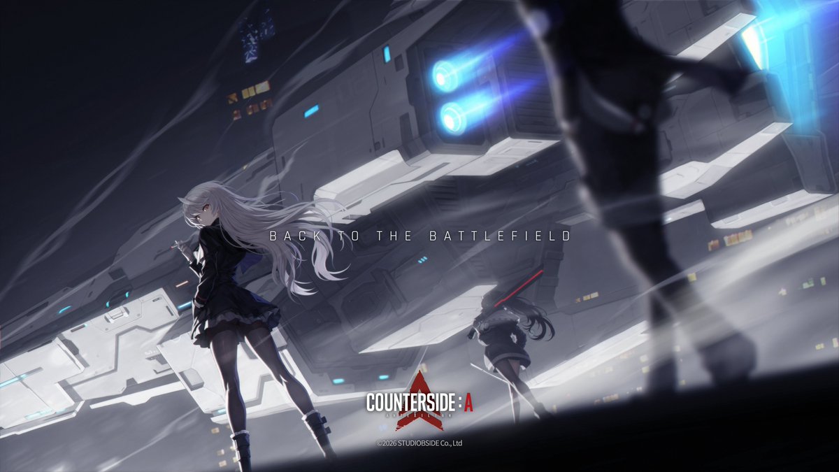 KaroshiMyriad's tweet photo. STUDIOBSIDE announce COUNTERSIDE:A [ANTEXILIAN].

Tagline: "Back to the Battlefield"

https://t.co/kS5TPtZYuH
#CSA #COUNTERSIDEA #카사A #カウサイA https://t.co/0FrTmzCqB0